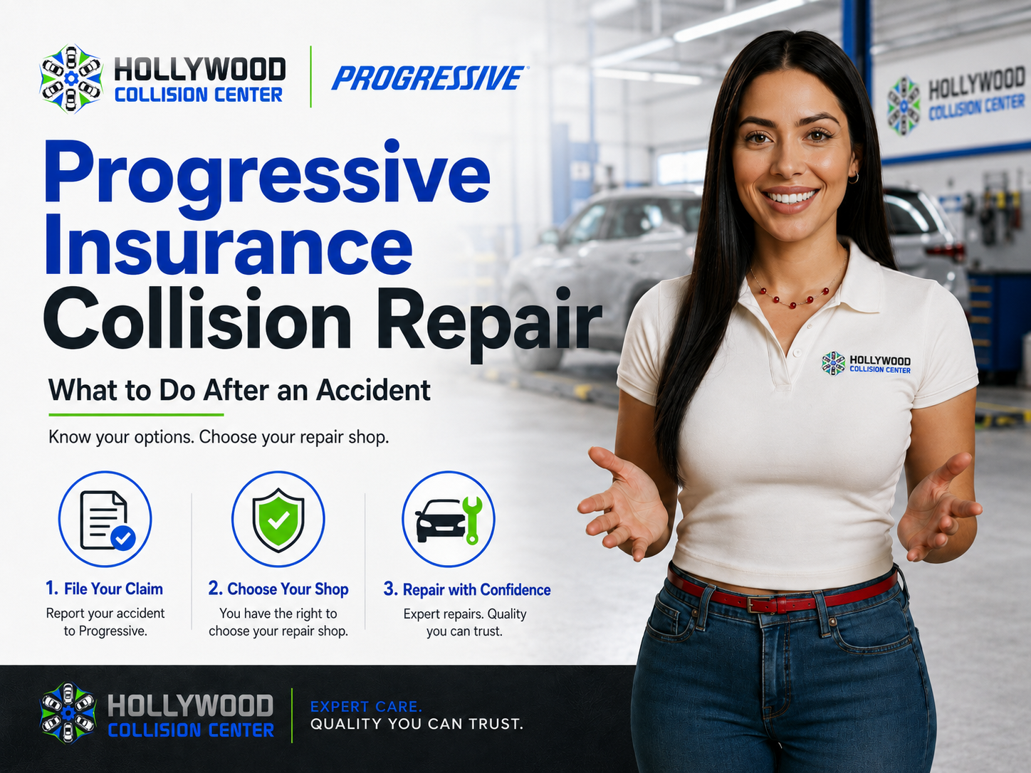 Progressive Insurance Collision Repair in Hollywood, FL: What to Do After an Accident